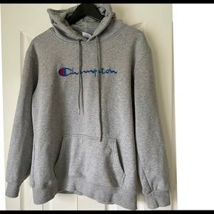 Champion boys grey hoodie